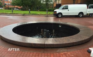 Granite Fountain Restored