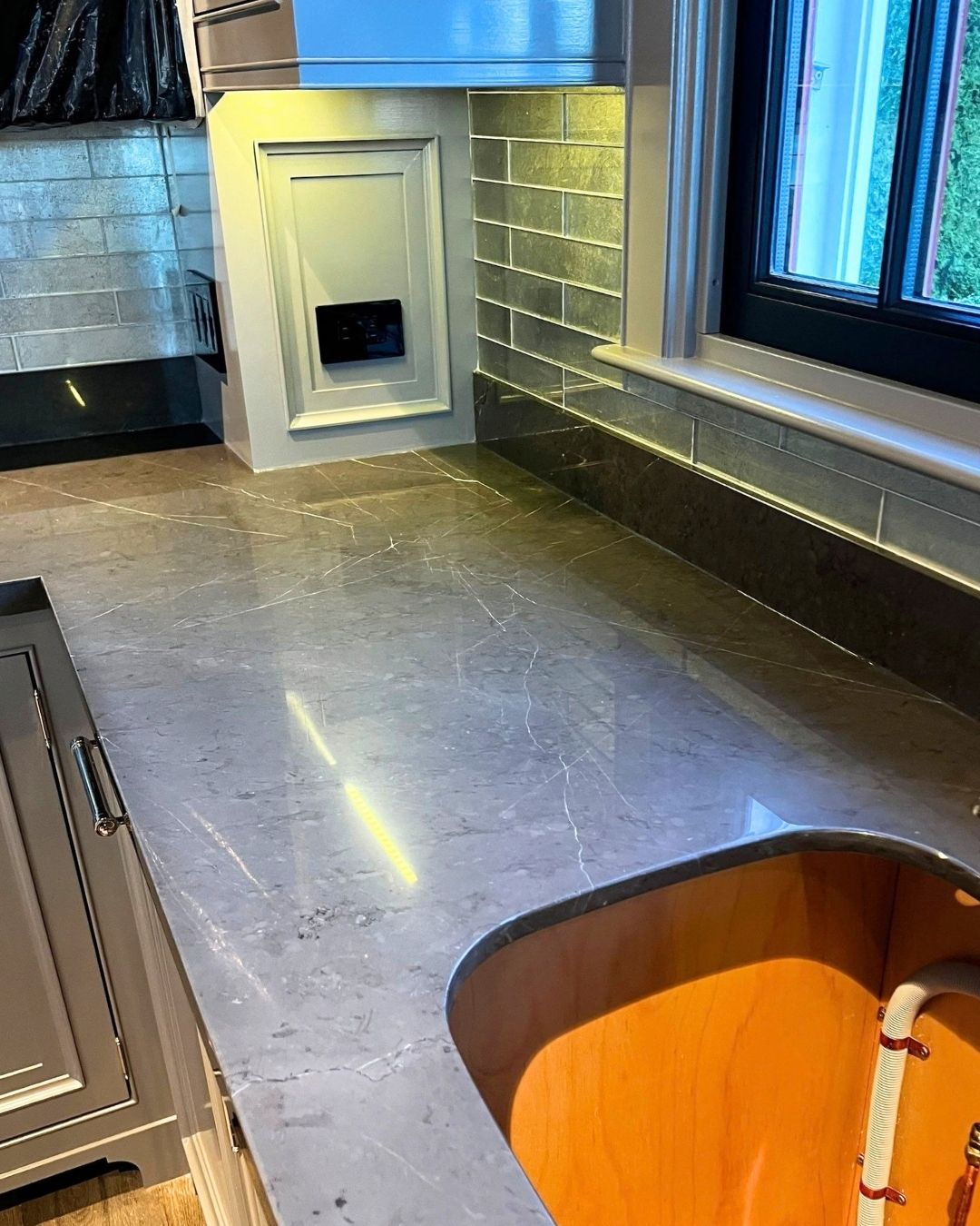Georgia Limestone Countertop Polish, Protect Refinish